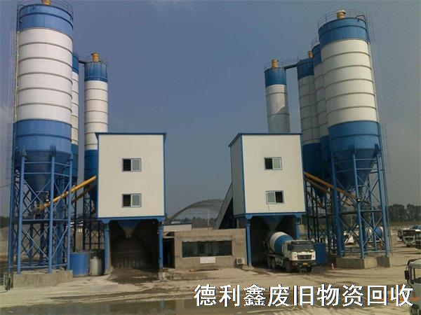 北京搅拌站整体回收，商砼拆除回收，水泥搅拌站回收